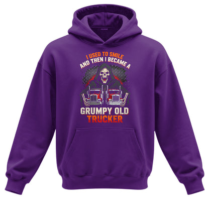 Grumpy Old Trucker Heavyweight Hoodie