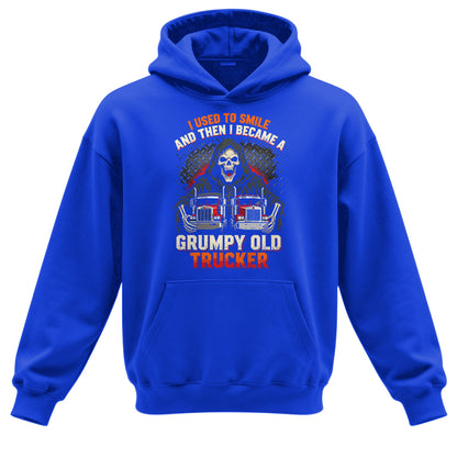 Grumpy Old Trucker Heavyweight Hoodie