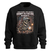 Grumpy Old Welder Skull Sweatshirt