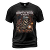 Grumpy Old Welder Skull T-Shirt