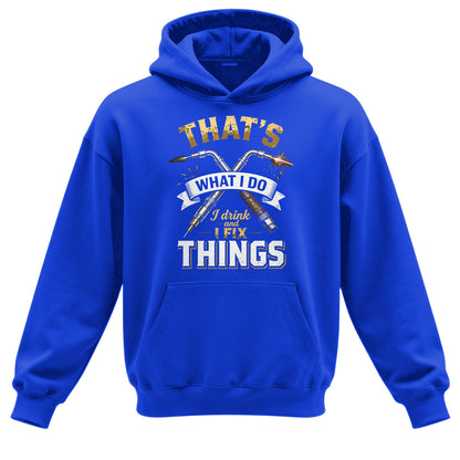 I Drink And I Fix Things Welder Hoodie