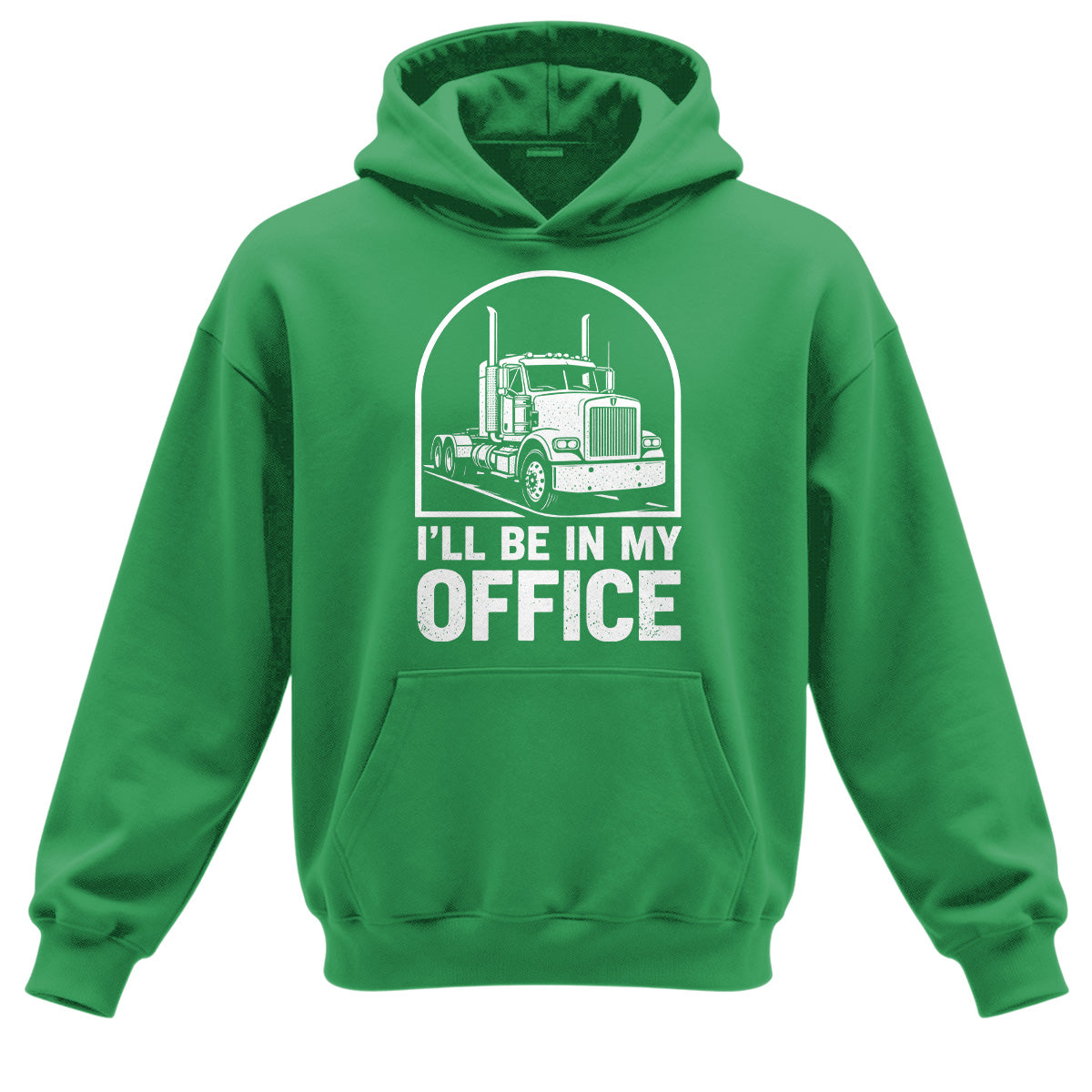 I'll Be In My Office Trucker Hoodie