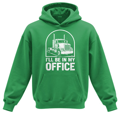 I'll Be In My Office Trucker Hoodie