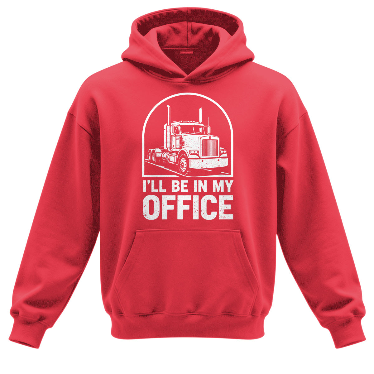 I'll Be In My Office Trucker Hoodie