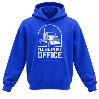 I'll Be In My Office Trucker Hoodie