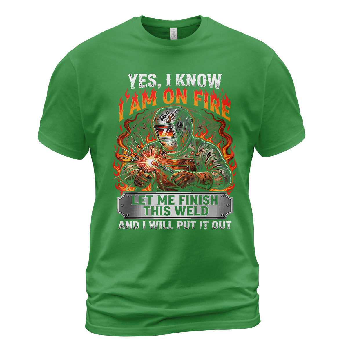 I'm On Fire Welder T-Shirt