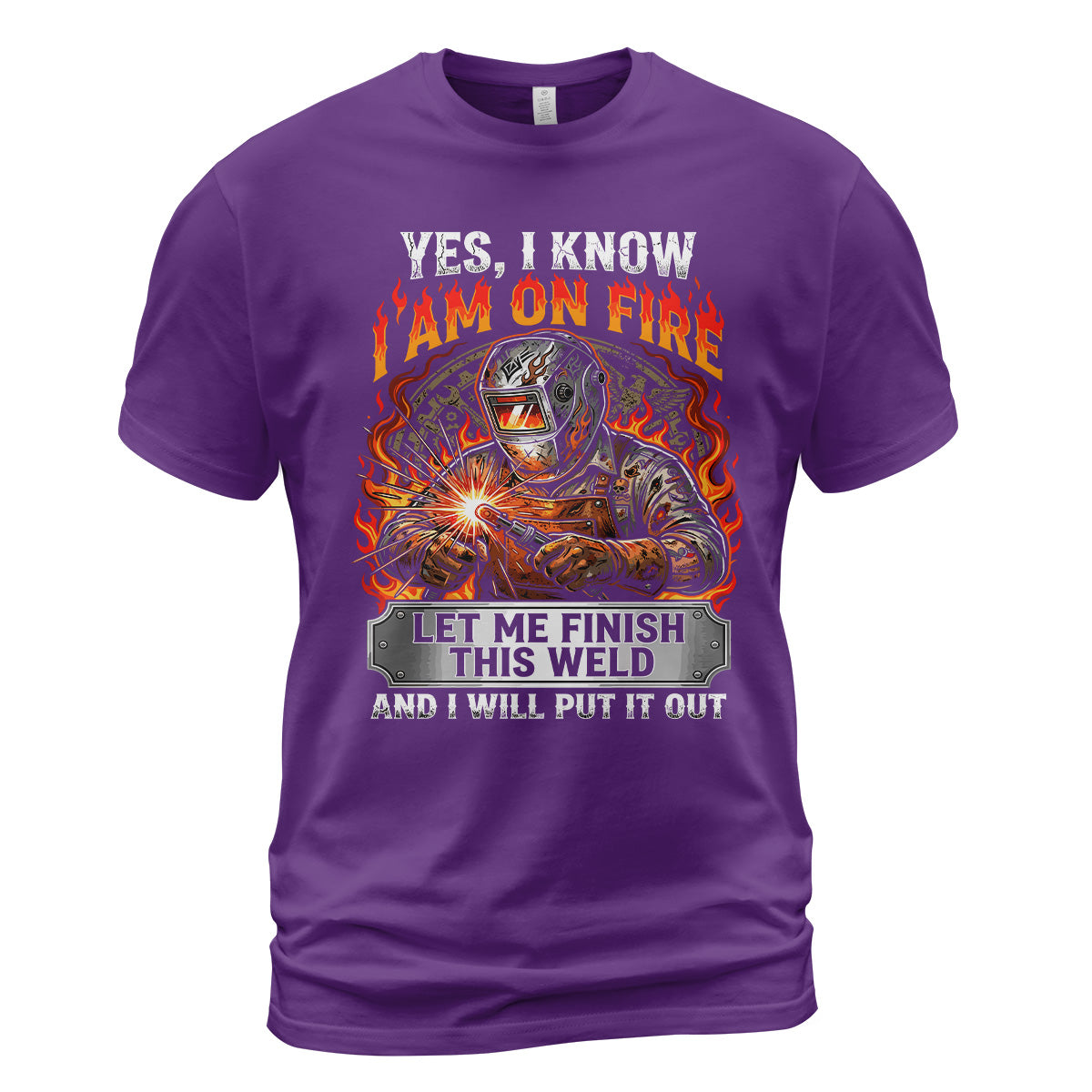 I'm On Fire Welder T-Shirt
