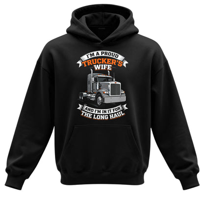 Long Haul Truckers Wife Hoodie
