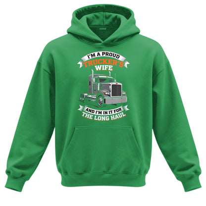 Long Haul Truckers Wife Hoodie