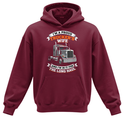 Long Haul Truckers Wife Hoodie