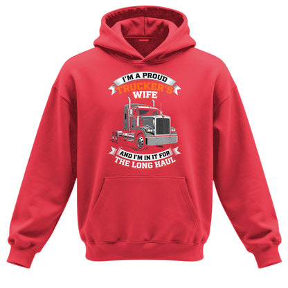 Long Haul Truckers Wife Hoodie
