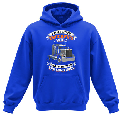 Long Haul Truckers Wife Hoodie