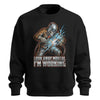 Look Away Mortal Welder Sweatshirt