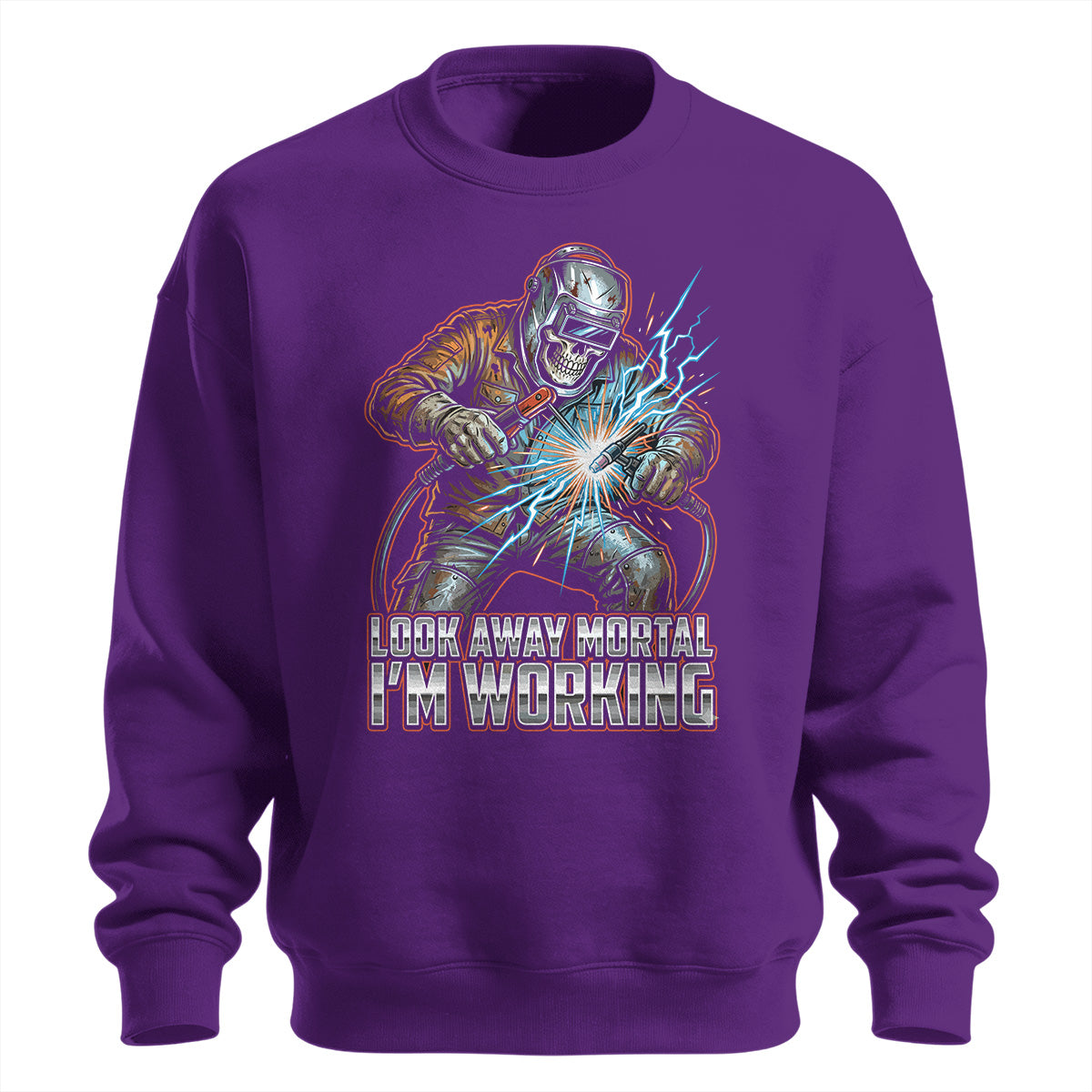 Look Away Mortal Welder Sweatshirt