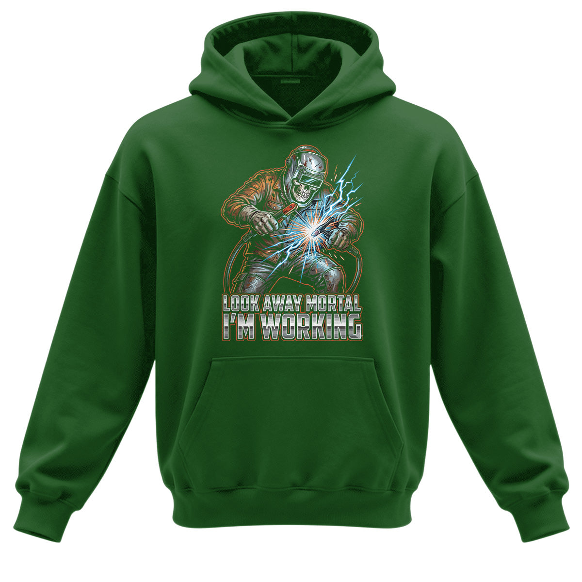 Look Away Mortal Welder Hoodie