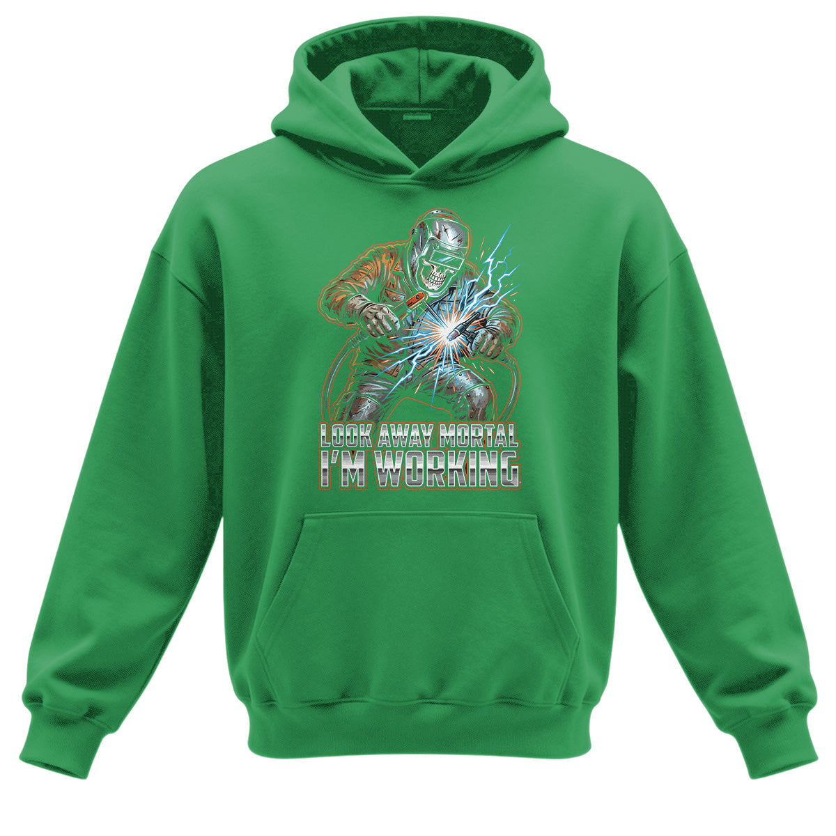 Look Away Mortal Welder Hoodie