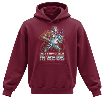 Look Away Mortal Welder Hoodie