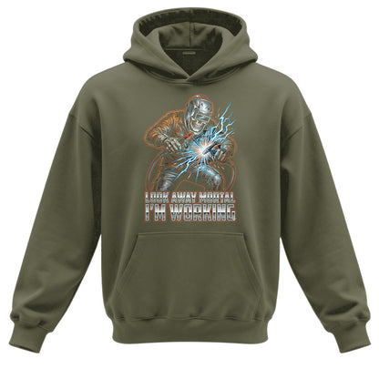 Look Away Mortal Welder Hoodie