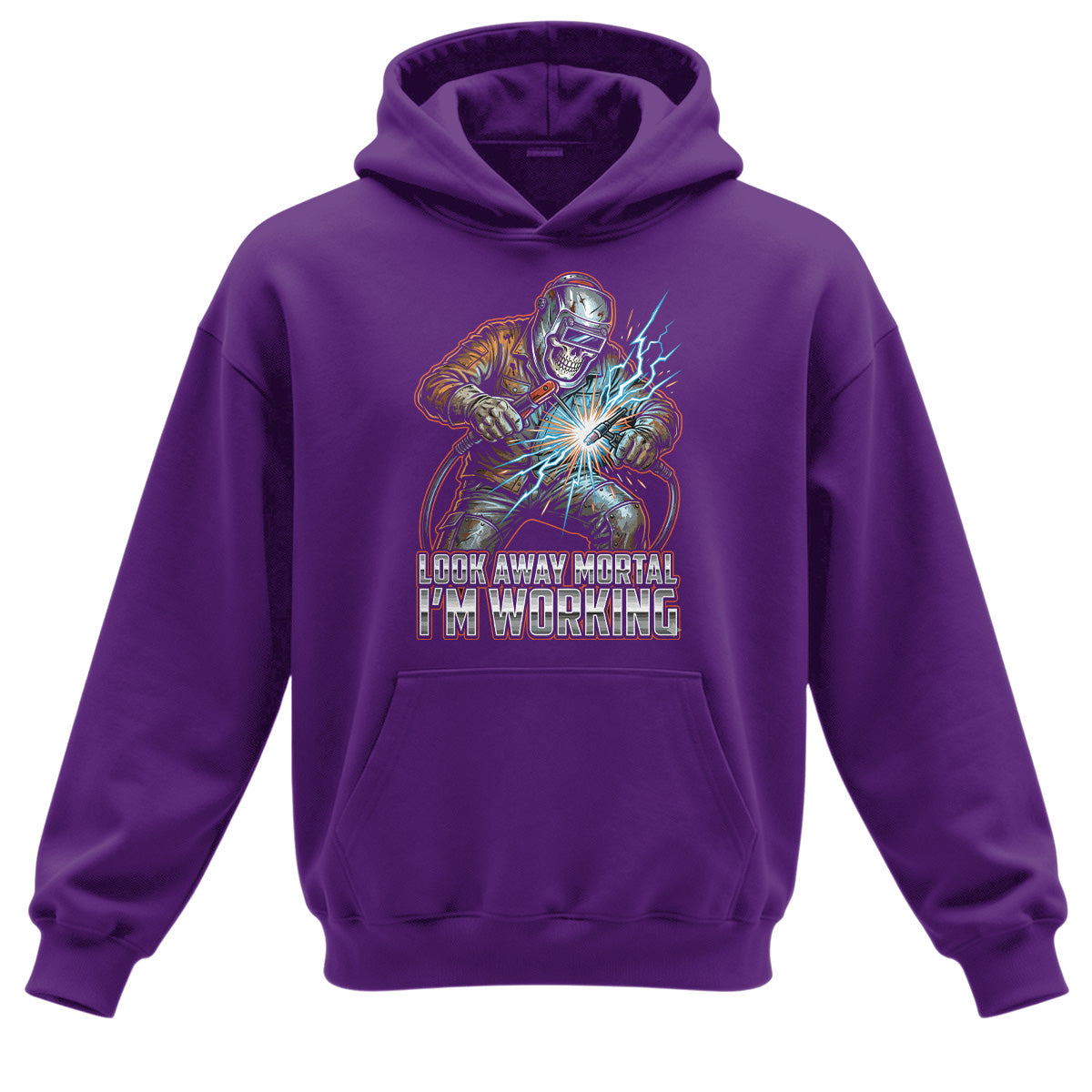 Look Away Mortal Welder Hoodie