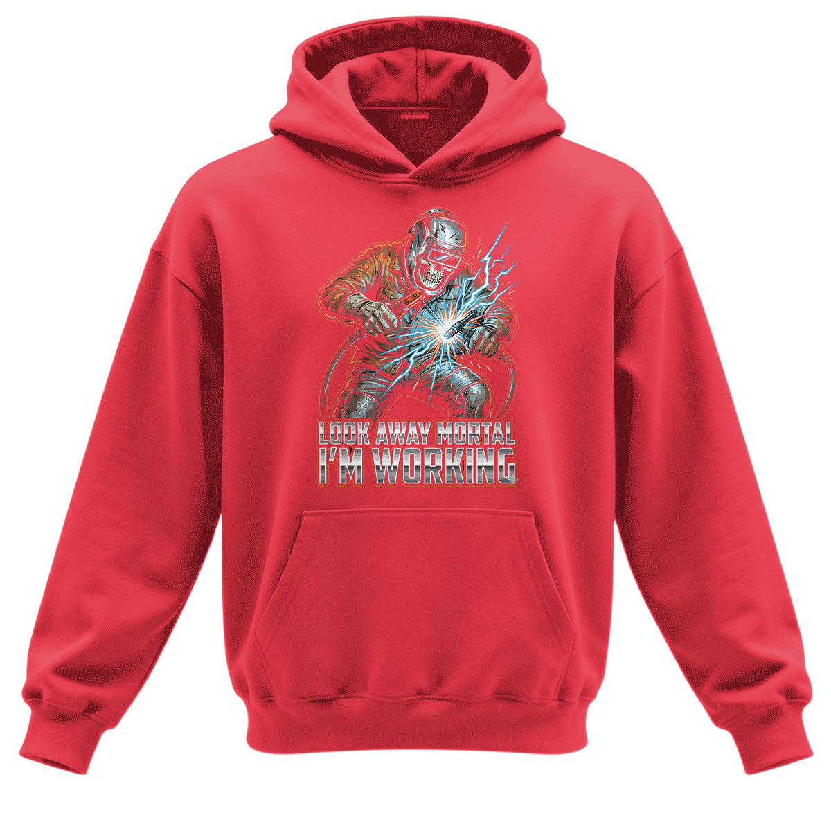 Look Away Mortal Welder Hoodie