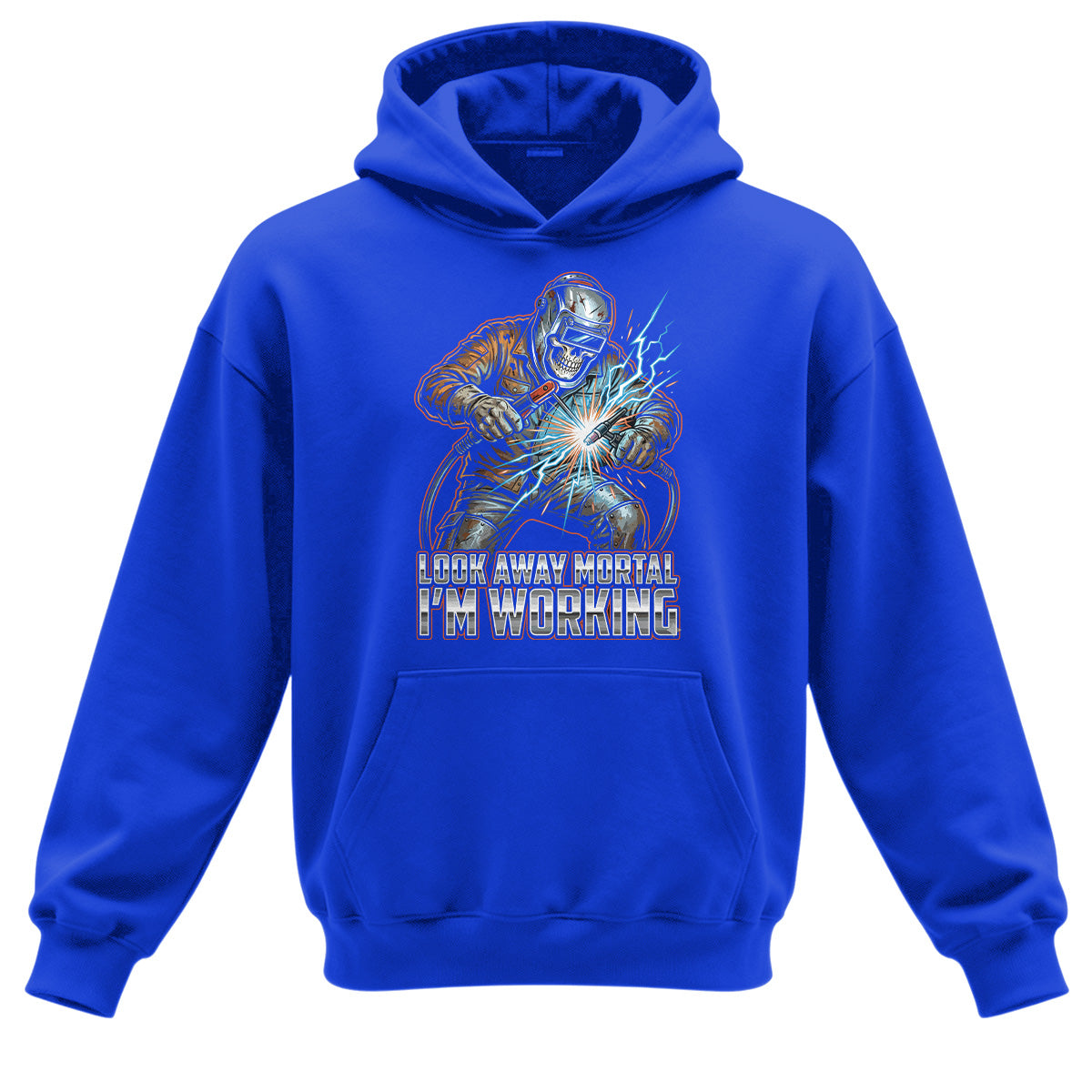 Look Away Mortal Welder Hoodie