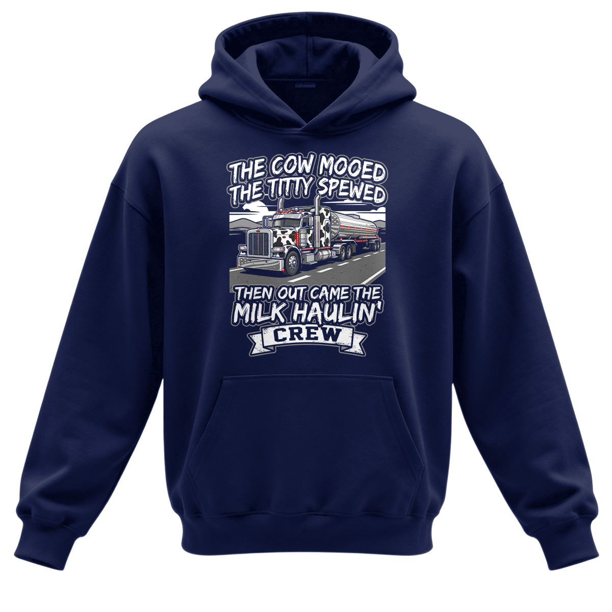 Milk Haulin Crew Premium Hoodie