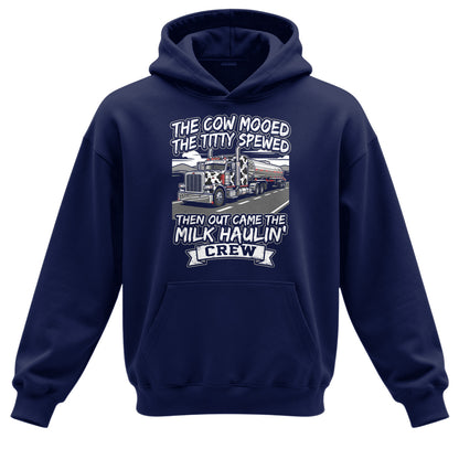 Milk Haulin Crew Premium Hoodie