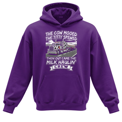 Milk Haulin Crew Premium Hoodie