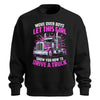 Move Over Boys Trucker Sweatshirt