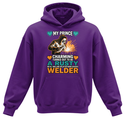 My Prince Charming is a Welder Hoodie