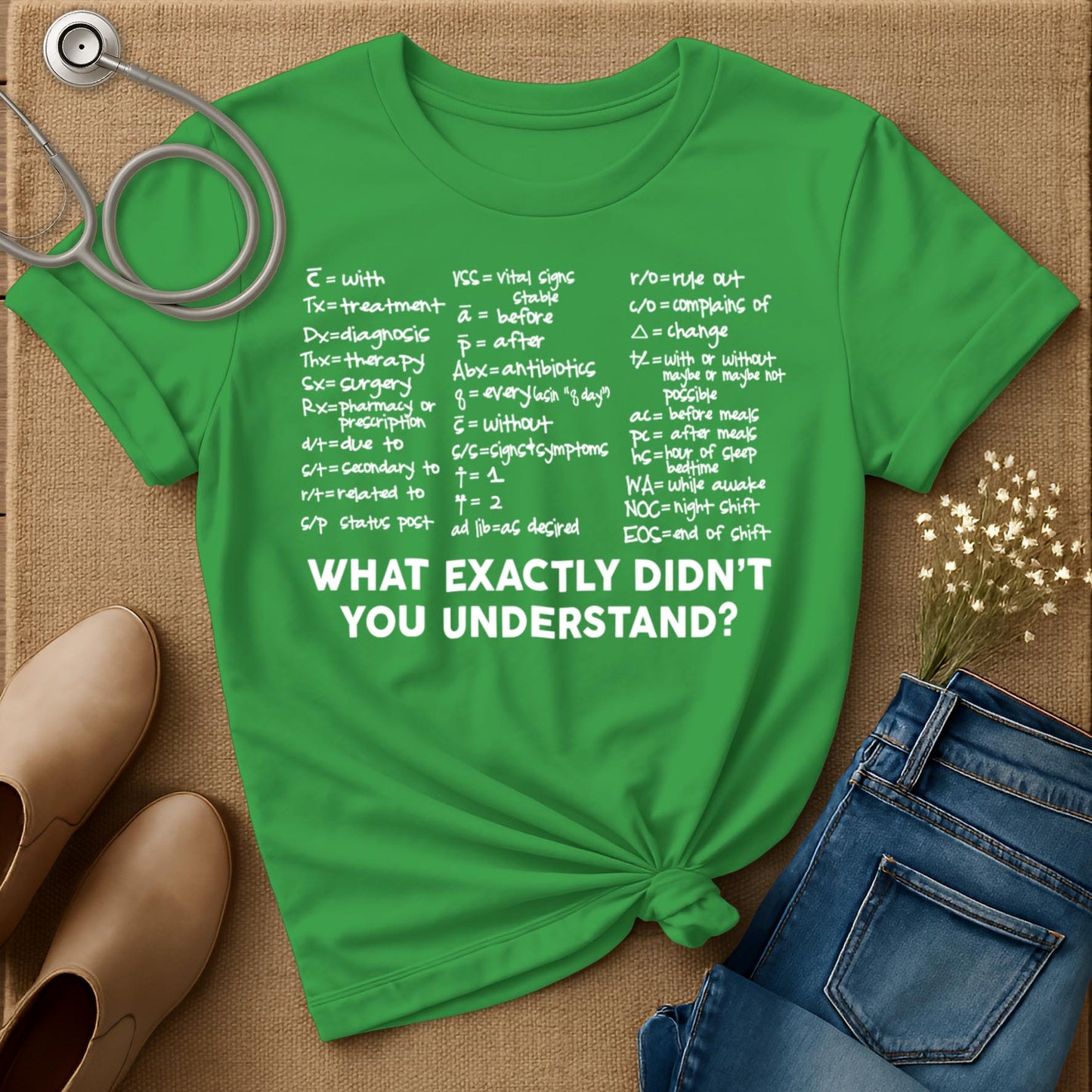 Nurse Acronyms T-Shirt