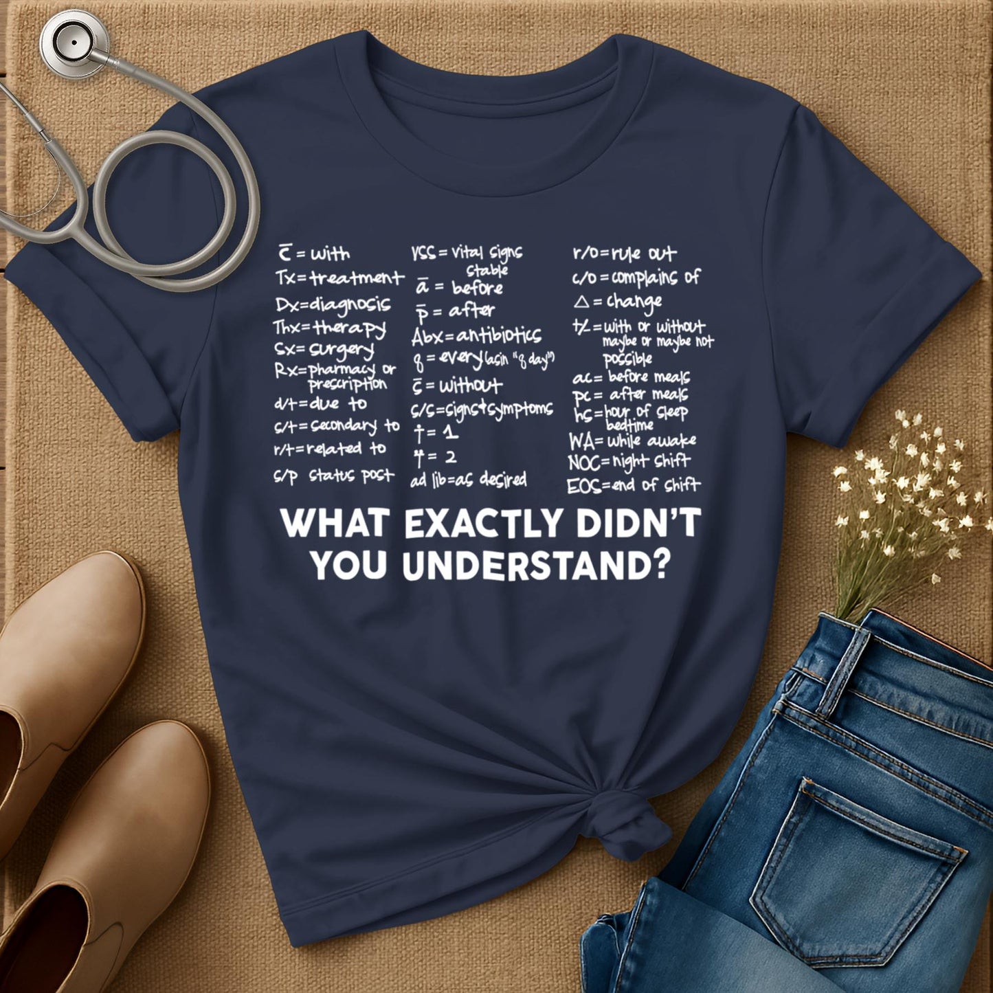 Nurse Acronyms T-Shirt