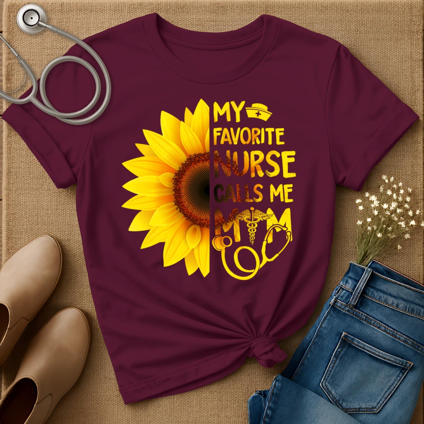 My Favorite Nurse Calls Me Mom T-Shirt