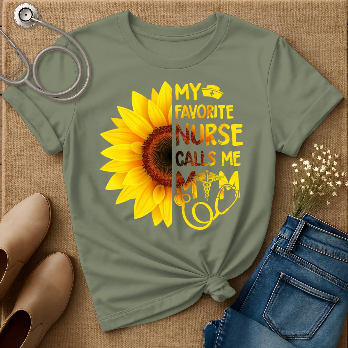My Favorite Nurse Calls Me Mom T-Shirt