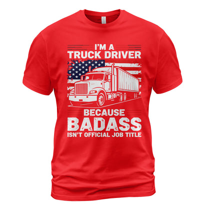 Official Badass Trucker T-Shirt