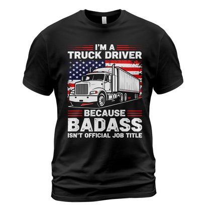 Official Badass Trucker T-Shirt