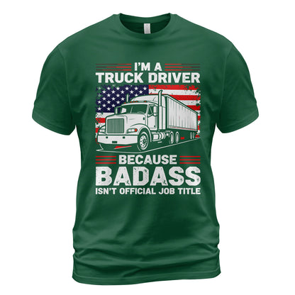 Official Badass Trucker T-Shirt