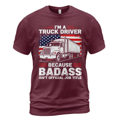 Official Badass Trucker T-Shirt