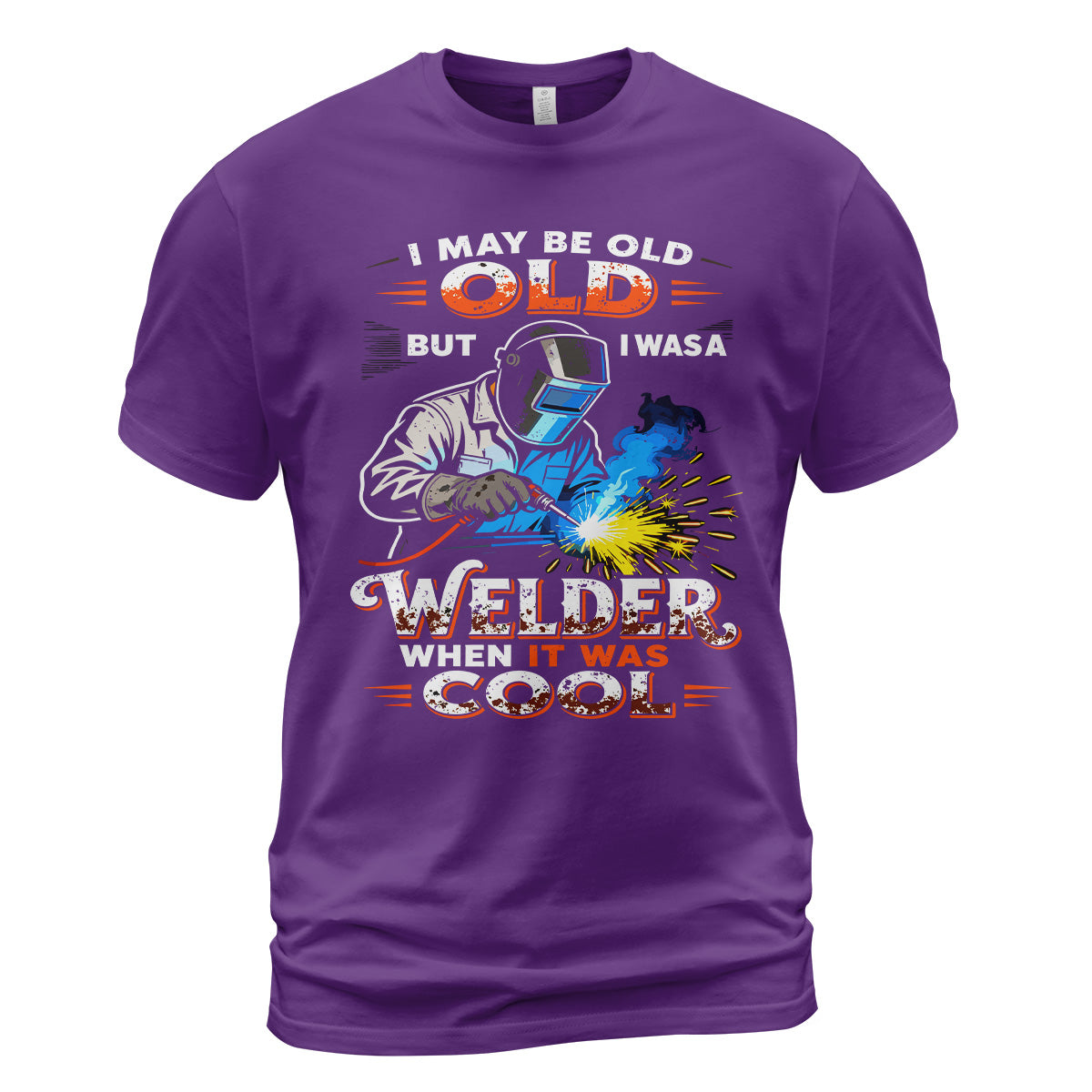 Old But Cool Welder T-Shirt