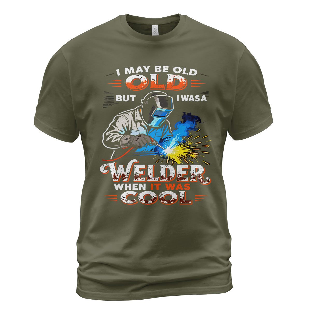Old But Cool Welder T-Shirt