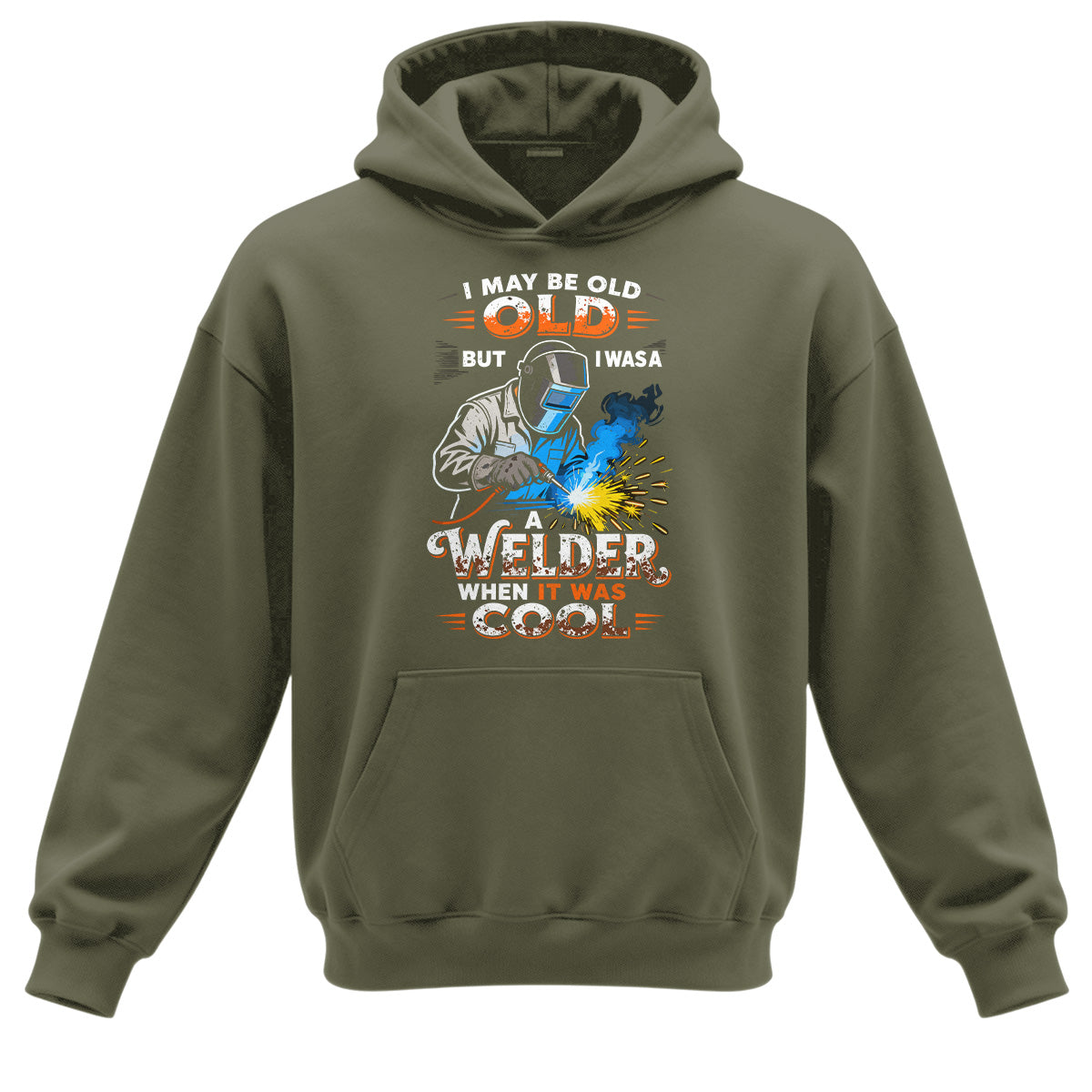 Old But Cool Welder Hoodie