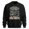 Old Man Tow Truck Sweatshirt