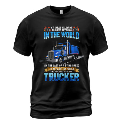 Old School Trucker Dying Breed T-Shirt