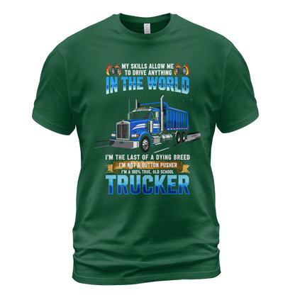 Old School Trucker Dying Breed T-Shirt