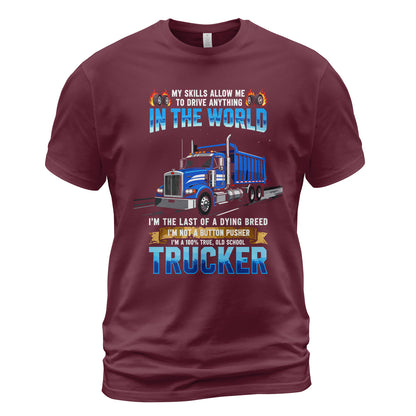 Old School Trucker Dying Breed T-Shirt