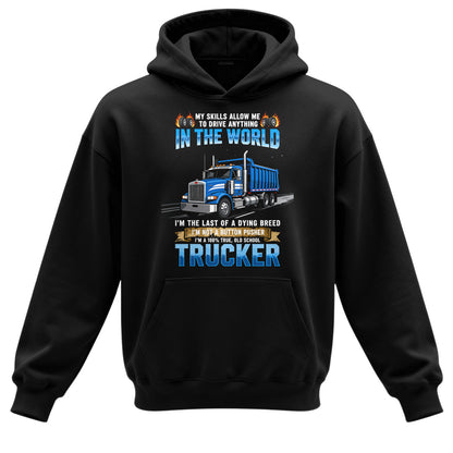 Old School Trucker Dying Breed Hoodie