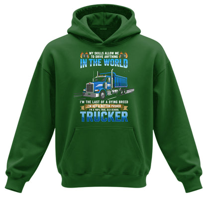Old School Trucker Dying Breed Hoodie