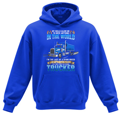 Old School Trucker Dying Breed Hoodie