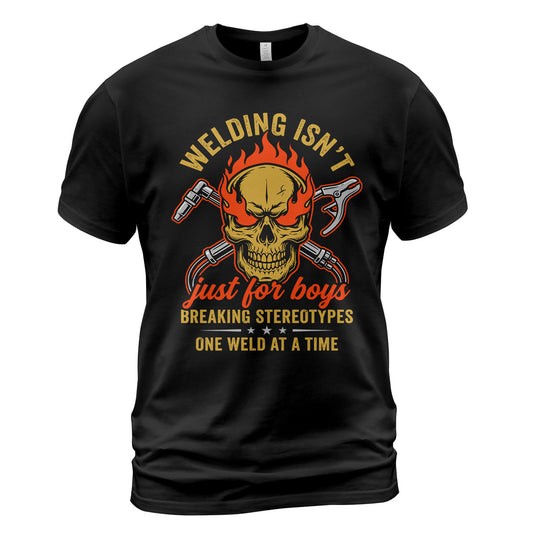 On Fire Welder - Finish This Weld T-Shirt