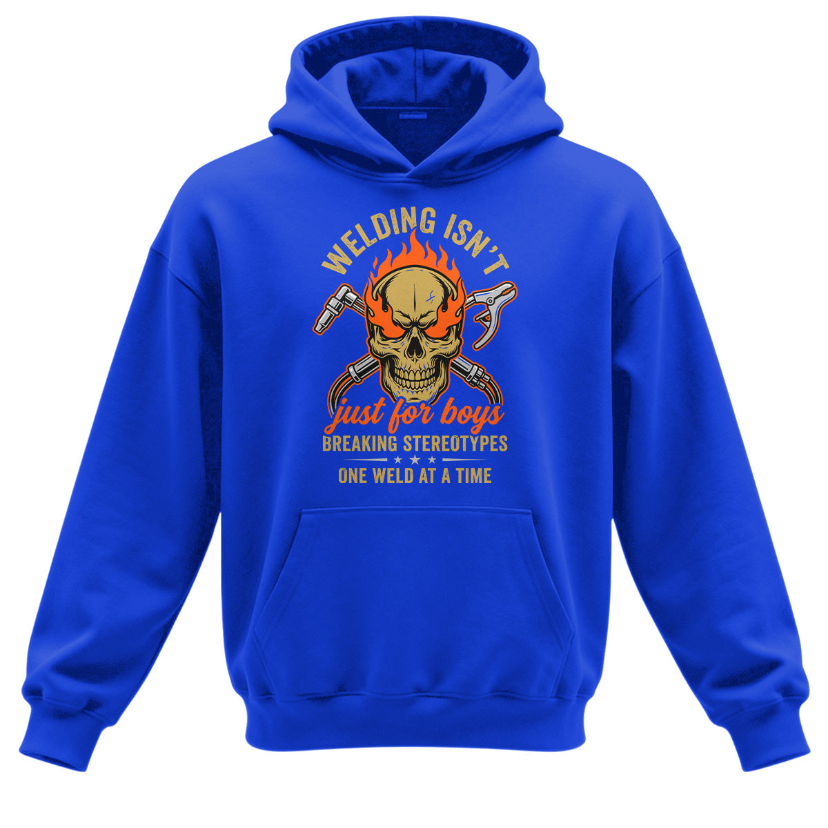 On Fire Welder - Finish This Weld Hoodie